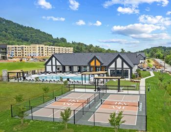 Pickleball courts